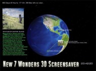 New 7 Wonders 3D Screensaver screenshot